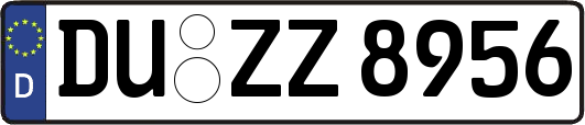 DU-ZZ8956
