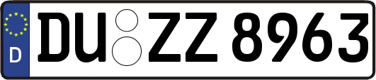 DU-ZZ8963