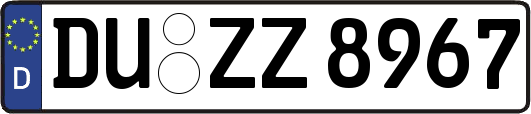 DU-ZZ8967
