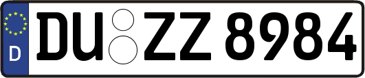 DU-ZZ8984