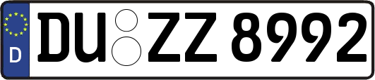 DU-ZZ8992