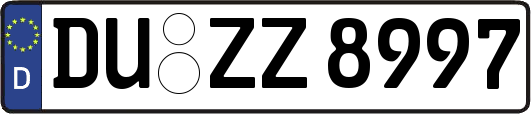DU-ZZ8997