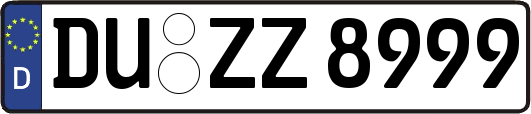 DU-ZZ8999