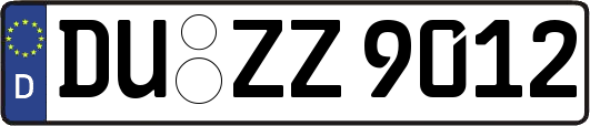 DU-ZZ9012