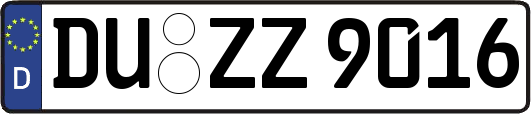 DU-ZZ9016