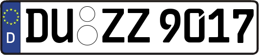 DU-ZZ9017