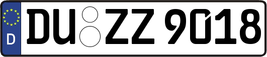 DU-ZZ9018