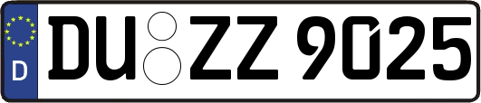 DU-ZZ9025