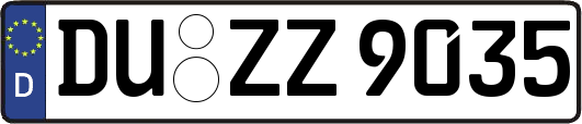 DU-ZZ9035