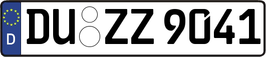 DU-ZZ9041