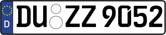 DU-ZZ9052