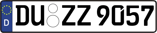 DU-ZZ9057