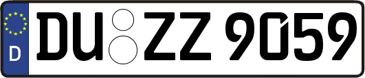 DU-ZZ9059