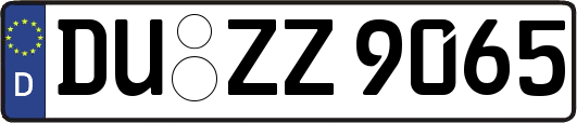 DU-ZZ9065