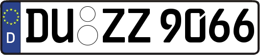 DU-ZZ9066