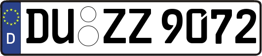 DU-ZZ9072