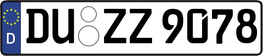 DU-ZZ9078