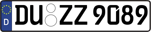 DU-ZZ9089
