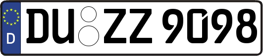 DU-ZZ9098