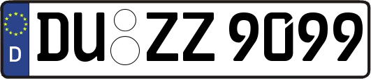 DU-ZZ9099