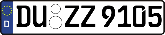 DU-ZZ9105