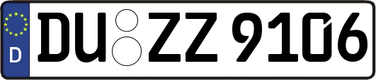 DU-ZZ9106