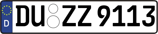 DU-ZZ9113