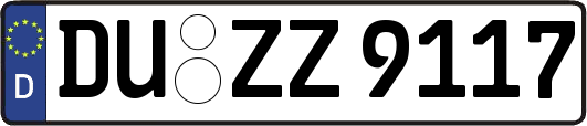 DU-ZZ9117