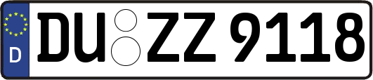 DU-ZZ9118