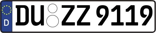 DU-ZZ9119