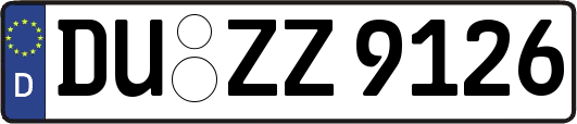 DU-ZZ9126
