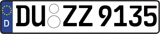 DU-ZZ9135