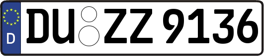 DU-ZZ9136