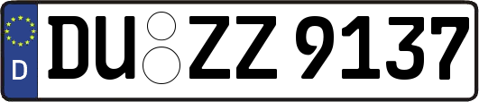 DU-ZZ9137