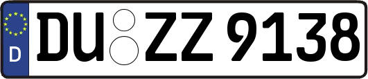 DU-ZZ9138