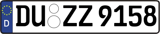 DU-ZZ9158