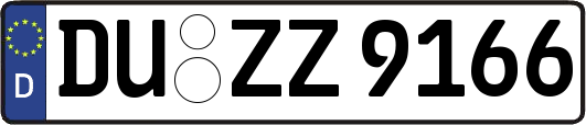 DU-ZZ9166