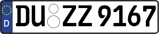 DU-ZZ9167