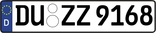 DU-ZZ9168