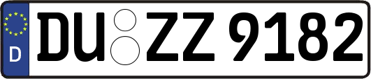 DU-ZZ9182
