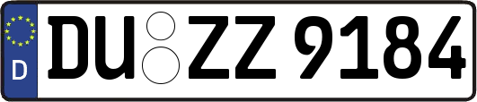 DU-ZZ9184