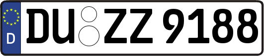 DU-ZZ9188