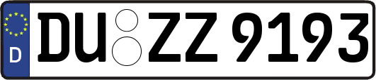 DU-ZZ9193
