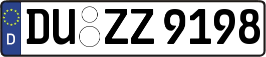 DU-ZZ9198