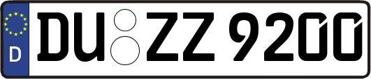 DU-ZZ9200