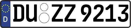 DU-ZZ9213