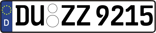 DU-ZZ9215