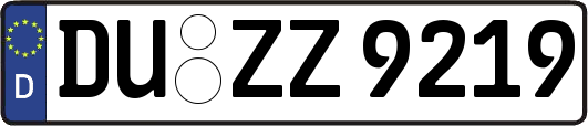 DU-ZZ9219
