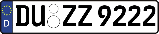 DU-ZZ9222