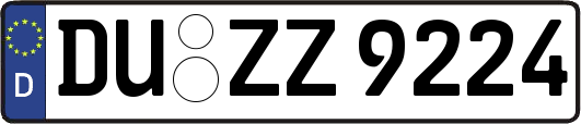 DU-ZZ9224
